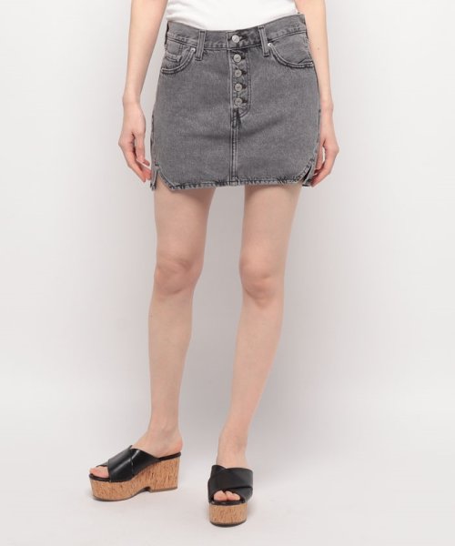 LEVI’S OUTLET(リーバイスアウトレット)/TWISTED ICON SKIRT RIGHT NOW NO DP/ブラック