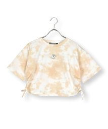 ZIDDY/メタルプリントドロストタイダイTシャツ(130~160cm)/506052198