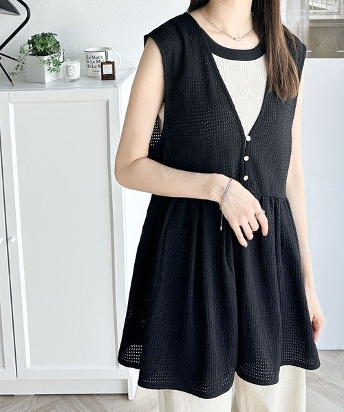 愛され大人フェミニン。前後2wayペプラムジレ 人気・おすすめ｜多用途・生活用品におすすめ 口コミ人気 即納 比較検討中の方に