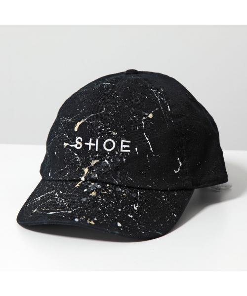 SHOE(シュー)/SHOE ベースボールキャップ CAP9002 ペイント/ブラック