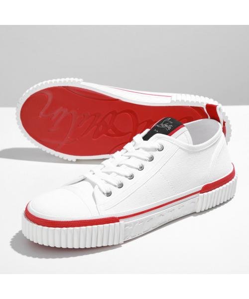 Christian Louboutin(クリスチャンルブタン)/Christian Louboutin スニーカー Pedro Junior 3230469/ホワイト