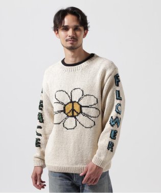 BEAVER/MacMahon Knitting Mills  Crew Neck Knit－Peace&Flow/506054108