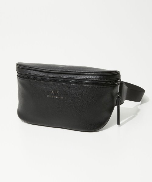 ARMANI EXCHANGE(アルマーニエクスチェンジ)/アルマーニ エクスチェンジ ARMANI EXCHANGE 952398 CC830 ボディバッグ メンズ バッグ ウエストポーチ A/X クロスボディ カジュ/ブラック