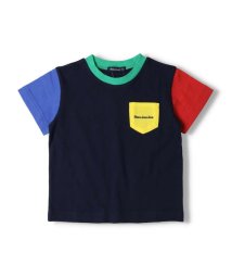 moujonjon/【子供服】 moujonjon (ムージョンジョン) クレイジー配色半袖Tシャツ 80cm～140cm M32808/506054294