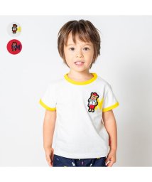 moujonjon/【子供服】 moujonjon (ムージョンジョン) くまワッペン半袖Tシャツ 80cm～140cm M32810/506054295