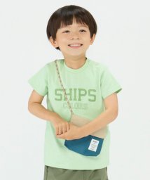 SHIPS Colors  KIDS(シップスカラーズ　キッズ)/《一部追加予約》SHIPS Colors:ボディバッグ TEE(80~130cm)◆/ライトグリーン