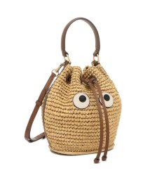 ANYA HINDMARCH/アニヤハインドマーチ かごバッグ ショルダーバッグ カゴバッグ バケットバッグ ベージュ ブラウン レディース ANYA HINDMARCH 505092519/506054591