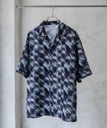 MAC HOUSE(men)/URBAN COLLECTION アーバンコレクション ポリトロショートスリーブ柄シャツ 24UC－YGM006/506054713