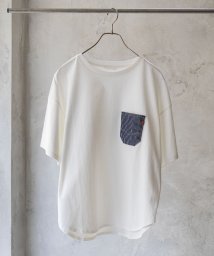 MAC HOUSE(women)/C17 シーセブンティーン デニムラウンド胸ポケットTシャツ CTB054/506054721