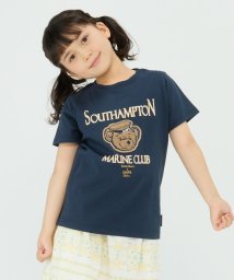 SHIPS Colors  KIDS(シップスカラーズ　キッズ)/《一部追加予約》SHIPS Colors:TeddyBear(R) プリント&ステッチ TEE(80~150cm)◆/ネイビー