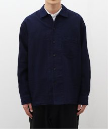 EDIFICE(エディフィス)/TATAMAS(タタマス) Indigo dobby shirt/ネイビー