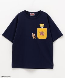 MAC HOUSE(kid's)/Tom and Jerry ポケット付きTシャツ 335147204－A/506055351