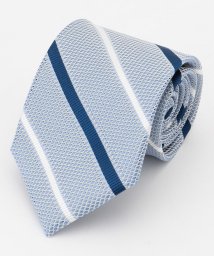 J.PRESS MENS(J．プレス　メンズ)/【JAPANESE SILK FRESCO TIE COLLECTION】マルチストライプ ネクタイ/サックスブルー系1