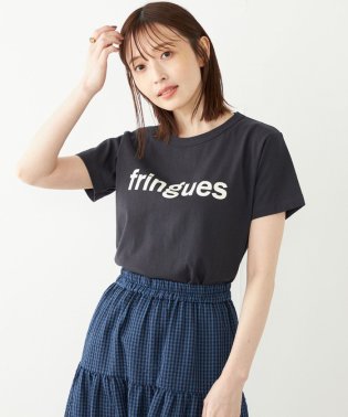 SHIPS Colors WOMEN/SHIPS Colors:FRINGUES ロゴ プリント TEE/506055513