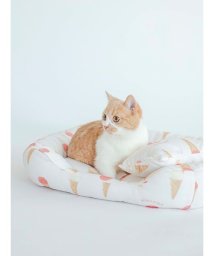 GELATO PIQUE CAT＆DOG(GELATO PIQUE CAT＆DOG)/【CAT&DOG】【販路限定商品】アイス柄COOLベッドSサイズ/PNK