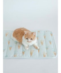 GELATO PIQUE CAT＆DOG(GELATO PIQUE CAT＆DOG)/【CAT&DOG】【販路限定商品】アイス柄COOLマット/BLU