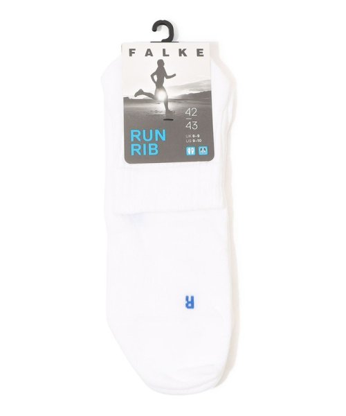 TOMORROWLAND GOODS(TOMORROWLAND GOODS)/FALKE RUN RIB SHORT SOCKS ソックス/11ホワイト