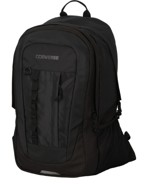 CONVERSE(コンバース)/CONVERSE コンバース リュック Dパック 31L デイパック バッグ 鞄 かばん 軽量 大容量/ブラック系1