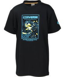 CONVERSE(CONVERSE)/CONVERSE コンバース バスケット ジュニアプリントTシャツ 半袖 トップス バスケ ミニ/ブラック