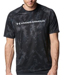 UNDER ARMOUR(アンダーアーマー)/UNDER　ARMOUR アンダーアーマー UAテック ABC カモ ショートスリーブ メンズ トップ/ブラック