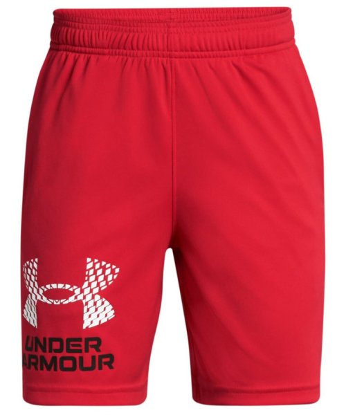 UNDER ARMOUR(アンダーアーマー)/UNDER　ARMOUR アンダーアーマー UAテック ロゴ ショーツ ボーイズ 子ども キッズ ボ/レッド