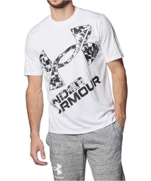 UNDER ARMOUR アンダーアーマー テック XLロゴ ショートスリーブT 