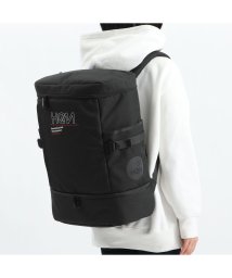 HeM(ヘム)/ヘム リュック HeM ジア ボックス型 2層式 30L バッグ リュックサック A4 B4 PC 通学リュック 大容量 撥水 高校生 中学生 39－70500/ブラック系4