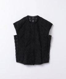 LANVIN COLLECTION(ランバンコレクション（レディス）)/サークルジャカードブラウス/ブラック