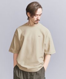 BEAUTY&YOUTH UNITED ARROWS(ビューティーアンドユース　ユナイテッドアローズ)/＜LACOSTE for BEAUTY&YOUTH＞ 1トーン ショートスリーブ Tシャツ/BEIGE