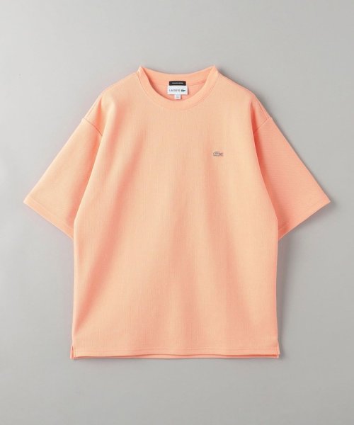 BEAUTY&YOUTH UNITED ARROWS(ビューティーアンドユース　ユナイテッドアローズ)/＜LACOSTE for BEAUTY&YOUTH＞ 1トーン ショートスリーブ Tシャツ/SHERBET