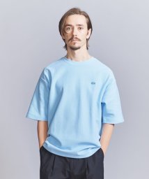 BEAUTY&YOUTH UNITED ARROWS(ビューティーアンドユース　ユナイテッドアローズ)/＜LACOSTE for BEAUTY&YOUTH＞ 1トーン ショートスリーブ Tシャツ/LT.BLUE