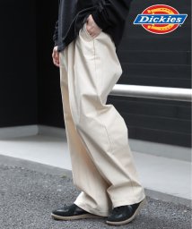 Dickies(Dickies)/【Dickies / ディッキーズ】ストレッチツイル イージーパンツ ボトムス ユニセックス ロゴ ポイント ワイドパンツ 3178－4230/アイボリー