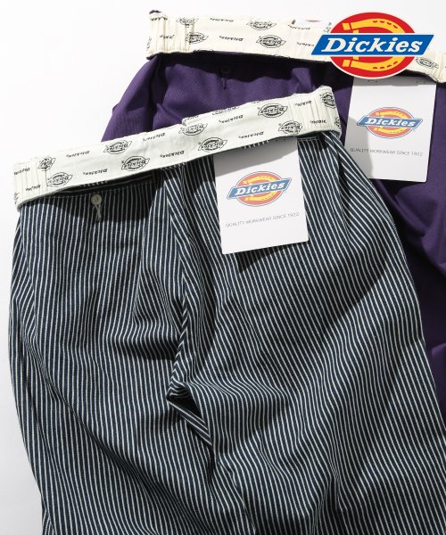 Dickies(Dickies)/【Dickies / ディッキーズ】ストレッチツイル イージーパンツ ボトムス ユニセックス ロゴ ポイント ワイドパンツ 3178－4230/マルチ