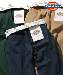 Dickies(Dickies)/【Dickies / ディッキーズ】ストレッチツイル イージーパンツ ボトムス ユニセックス ロゴ ポイント ワイドパンツ 3178－4230/ネイビー