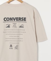 CONVERSE(コンバース)/【CONVERSE/コンバース】メッセージプリントTシャツ/グレー系