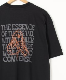 CONVERSE(コンバース)/【CONVERSE/コンバース】グラフィックプリントTシャツ/ブラック