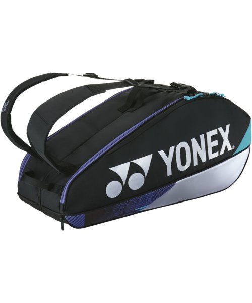 Yonex(ヨネックス)/Yonex ヨネックス テニス ラケットバッグ6  テニス6本用  BAG2402R/ブラック系1