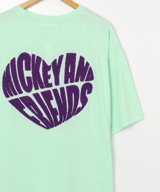 DISNEY/【DISNEY/ディズニー】天竺 MICKEY AND FRIENDS刺繍 半袖BIG Tシャツ/506047836