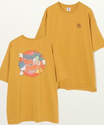 ALWAYS GOOD TIME NEW BASIC STORE(オールウェイグッドタイムニューベーシックストア)/【TOM & JERRY/トムとジェリー】プリント・刺繍 半袖BIG Tシャツ/マスタード