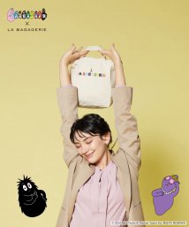 LA BAGAGERIE(ラ　バガジェリー)/BARBAPAPA×LA BAGAGERIE   バーバパパコラボ　2WAYバッグ　Ｓ /ナチュラル