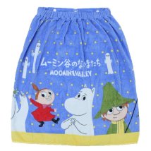 cinemacollection/ムーミン ラップタオル 60丈マキタオル 60cm丈巻き巻きタオル あつまれともだち 北欧 丸眞 サマーレジャー用品 海プール着替えタオル キャラクター グッズ/506054931