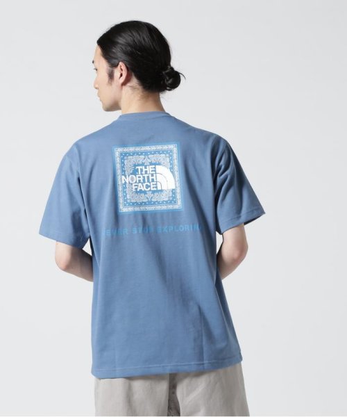 BEAVER(ビーバー)/THE NORTH FACE/ザ・ノースフェイスS/S Bandana Square Logo Tee/インディゴ7