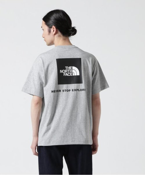 BEAVER(ビーバー)/THE NORTH FACE/ザ・ノースフェイス　S/S Back Square Logo Tee/グレー