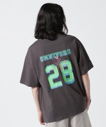 BEAVER(ビーバー)/B omnivore/ビーオムニボー NUMBER S/S TEE/ブラック