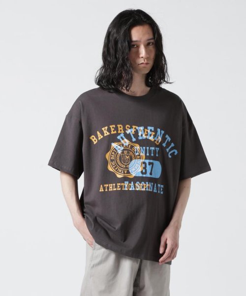 BEAVER(ビーバー)/B omnivore/ビーオムニボー COLLEGE S/S TEE/ブラック