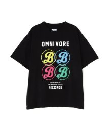 BEAVER/B omnivore/ビーオムニボー RECORD S/S TEE/506057379
