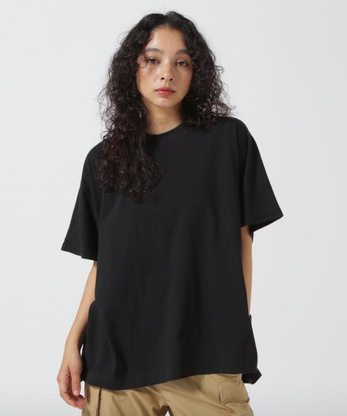 B'2nd(ビーセカンド)/upper hights（アッパーハイツ）LOOSE DOLMAN TEE/ 242TW03/ブラック