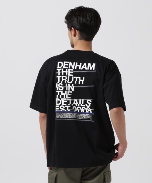 RoyalFlash(ロイヤルフラッシュ)/DENHAM/デンハム/TOKYO CUTTING AND CONCEPT TEE/ブラック