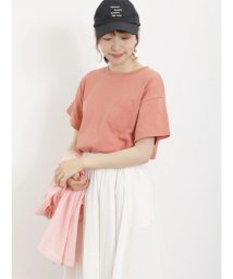 Samansa Mos2/【USAコットン】胸ポケットTシャツ/506057646