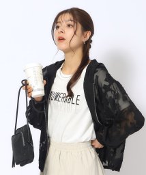 SHOO・LA・RUE Cutie Blonde/花柄シアーZIPパーカー/506058059